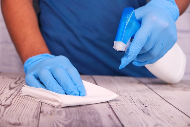 Weekly home cleaning service